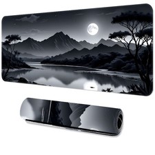 Oversized Thick Gaming Mouse Pad Non-Slip Rubber Base Desktop Pad Decor Gift  