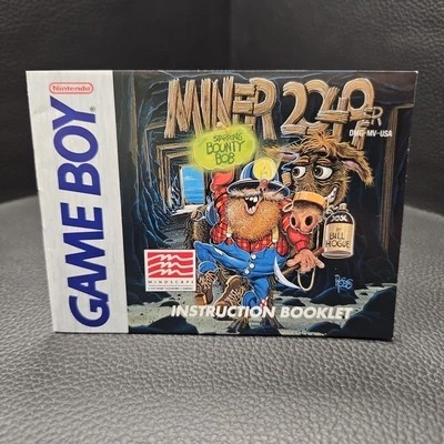 Game Boy Miner 2049 • Zustand Neuwertig • Anleitung • USA • Nintendo • Mindscape - Bild 1 von 4
