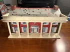 VINTAGE MARX BLUE & GRAY PLAYSET *** CIVIL WAR MANSION *** L@@K!