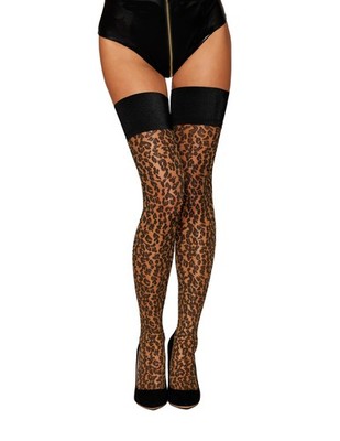 Leopard Thigh Highs