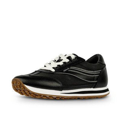NEW Osaga 80 Men's Black Leather Retro Sneaker - Limited Edition, Size 3-15