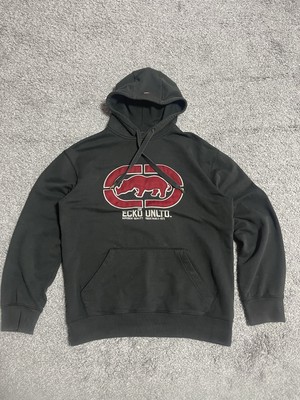ECKO UNLTD VINTAGE RAP BIG LOGO HOODIE SIZE S