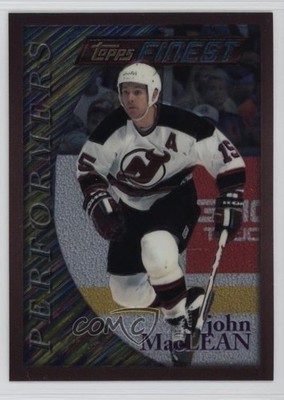 1995-96 Topps Finest John MacLean #38 1rv8