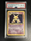 FRENCH Pokemon Alakazam - Holo 1st Edition Base Set PSA 8 MINT - 1/102