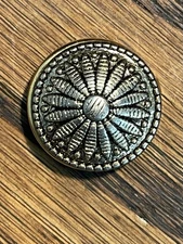 VTG Nony Antiqued Gold Button Cover VNB5