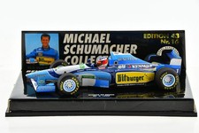 F1 BENETTON B195 #1 Michael Schumacher World Champion 1995 1/43 MINICHAMPS