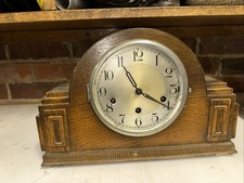 Old Manual Clock 20’s Or 30’s Vintage  Doesn’t Wind So Spars Or Repairs