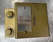 Hard To Find Powermatic Model 141 14" Band Saw Upper Wheel Tensioner Scale Plate