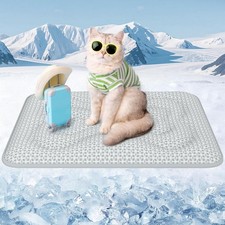 Dog Cooling Mat, 24 x18 Super Thick Reversible Cooling Mat for Dogs,