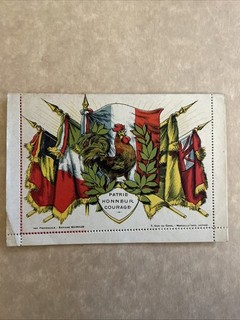 guerre 14 18 Carte lettre Militaire Patriotique