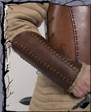 Medieval LARP Leather Bracers - Squire Epic Armoury