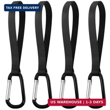 4 Pack Stroller Hooks - Multifunctional Clips for Bags, Diaper Bags, Purse  Bac
