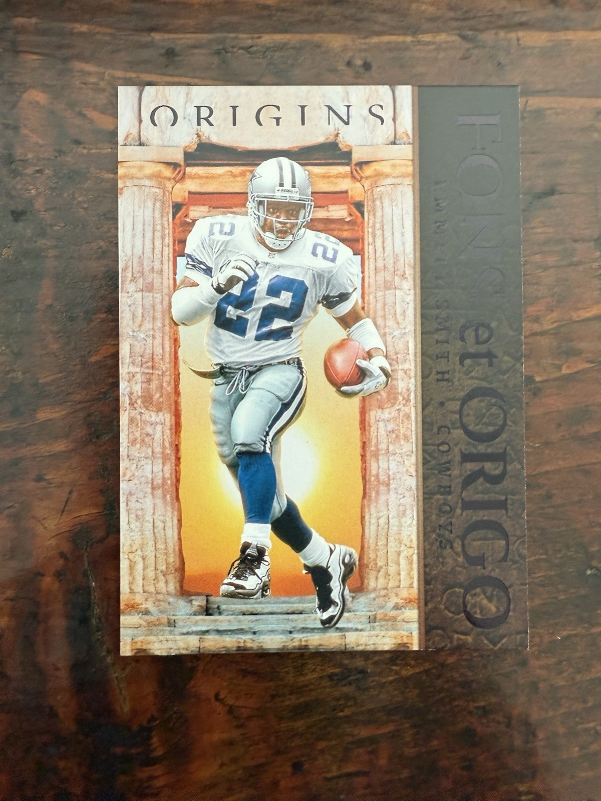 2025 Origins EMMITT SMITH #1 FONS ET ORIGO Case Hit SSP - Cowboys