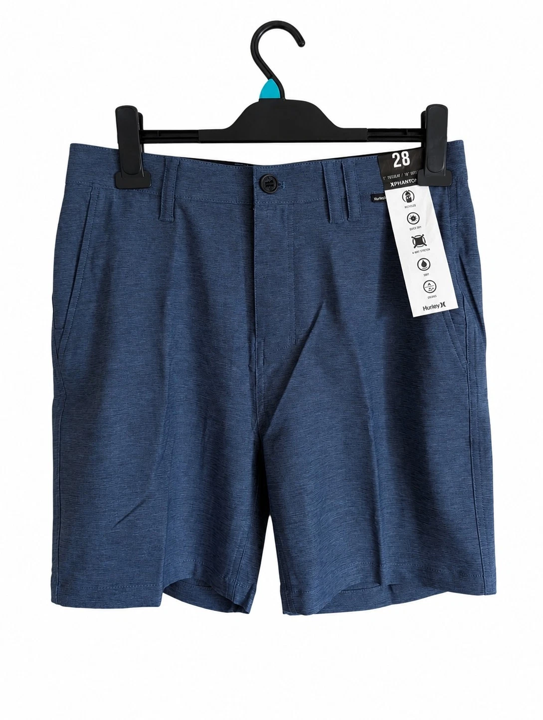 (163) Hurley Phantom Hybrid Shorts BNWT W28 UK Small Blue Quick Dry Stretch
Opens in a new window or