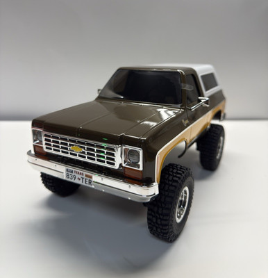 FMS RC Crawler K5 Blazer FCX24 RTR 1/24 Scale Brown/Yellow RC Car 