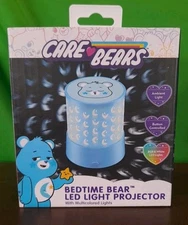 NIB Care Bears - Bedtime Bear LED Light Projector With Multicolored Lights