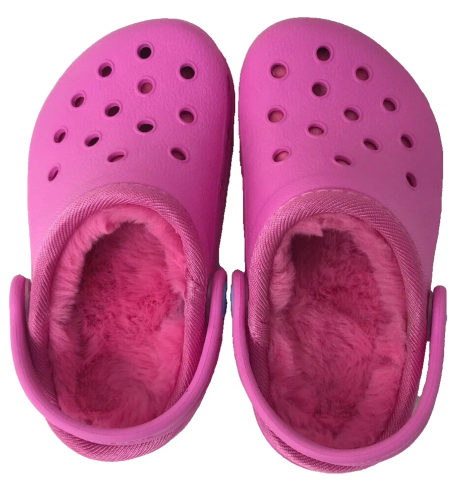 Zuecos Skechers forrados sin cordones con encanto de corazón para niñas pequeñas rosa talla: 9 102L Foto 4 de 4