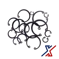 300 Black-Phosphate Coated Steel Internal Retaining Ring / Snap Ring by X1Tools