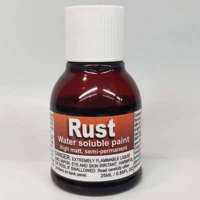 Dirty Down Rust (25ml) - Paint Effects Water-Soluble Matt Matte Paints YHP