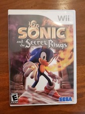 Sonic And The Secret Rings Nintendo Wii Video Game Complete With Manual