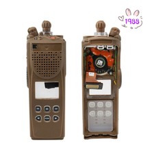 Brown Repair Replacement Housing Case For XTS3000 Model 2 Radio With Speaker