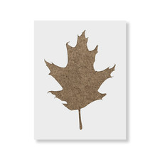Oak Leaf Stencil - Durable  Reusable Mylar Stencils