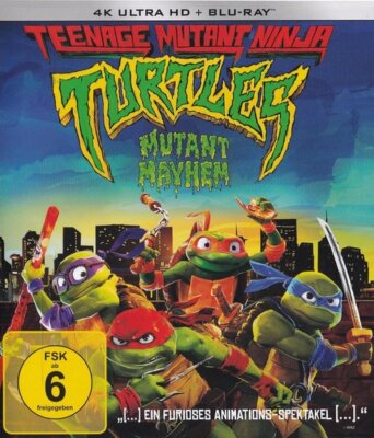 Teenage Mutant Ninja Turtles - Mutant Mayhem (Nur 4K UHD Disc)
