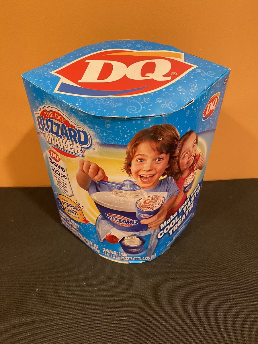 Dairy Queen BLIZZARD Maker Cool Tasty Treats DQ Ice Cream
