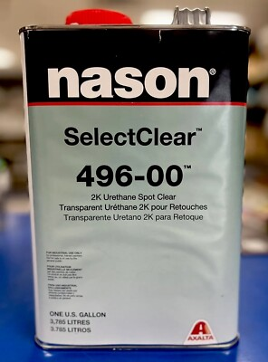 #ad NASON SelectClear 496 00 Urethane Spot Clear Transparent $135.00