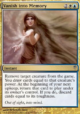 *MRM* FR/VF 4x Verschwinden im Gedächtnis (Vanish into Memory) MTG Coldsnap
