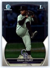 2023 Bowman Chrome Draft #BDC-37 Isaiah Coupet