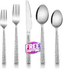 Set kit juego de cubiertos d mesa cucharas tenedores cuchillos Cuberteria 30-Pcs