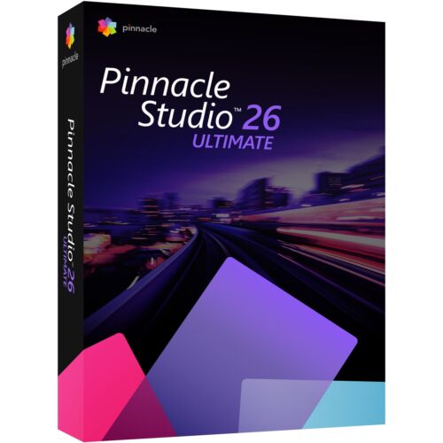 PINNACLE STUDIO 26 (2023) ULTIMATE - DAUERLIZENZ für Windows DEUTSCH #BOX - Bild 1 von 6