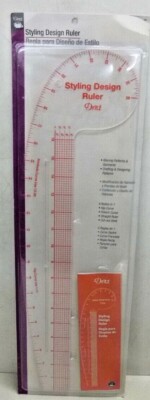 Drugs Styling Design Ruler NEW! Dritz Styling Design Ruler Rulers & Accessories Clear, 832 | eBay
