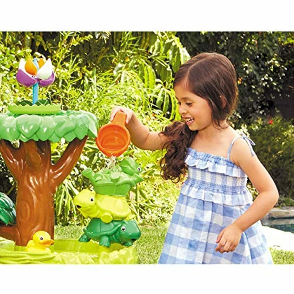 Little Tikes Magic Flower Water Table with Blooming Flower and 10+ Accessories - Image 3 of 4