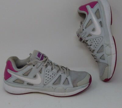 Nike Air Vapor Advantage Walking 599364-001 Women's Gray And Purple Sz 7