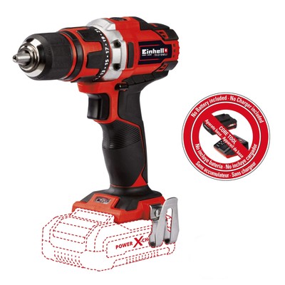 Einhell TE-CD Power X-Change 18-Volt Cordless 1/2-Inch MAX 1500 RPM 354 Inch-...