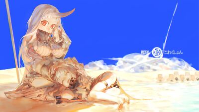 Anime northern ocean hime seaport hime kantai  Custom Playmat Mat Pad