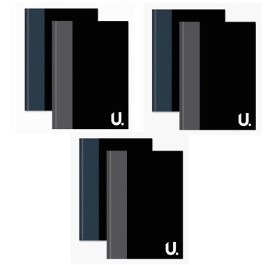 6er Pack A5 Hardcover Notizbuch liniert Papier Hardcover Großhandel Schreibwaren