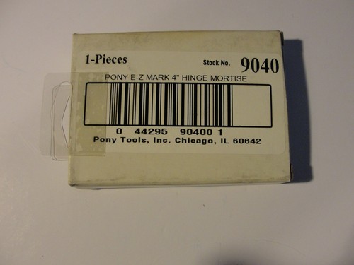Pony Tools E-Z Mark 4" Hinge Mortise 9040 Gauge Butt