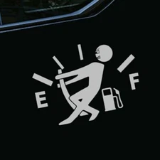 High Gas Consumption Funny Sticker Decal
