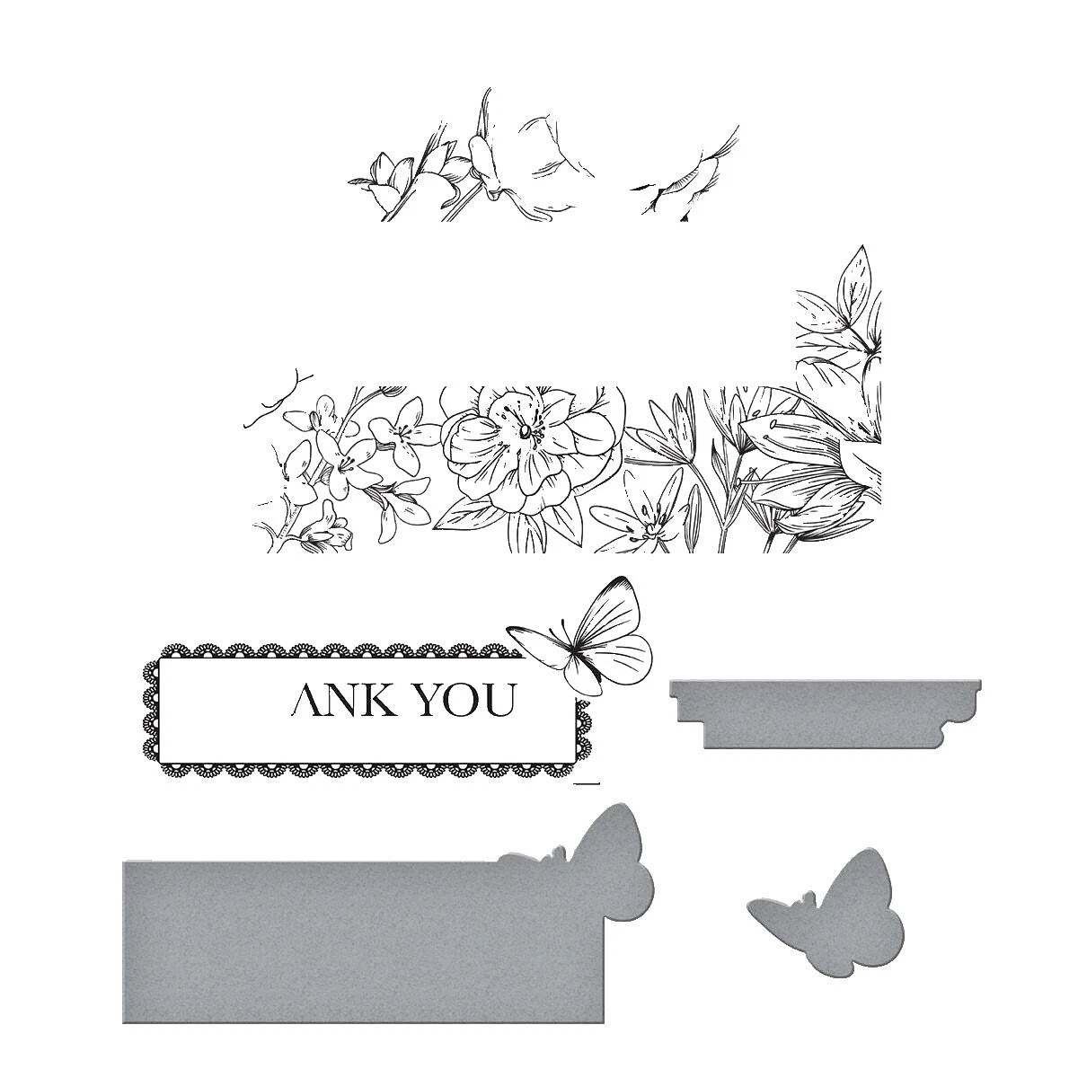 Not Handmade Set Card Making Supplies