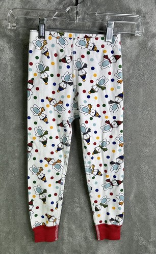 Hanna Andersson Pajama Pants Boys 4 Christmas Print