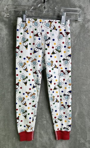 Hanna Andersson Pajama Pants Boys 4 Christmas Print - Picture 1 of 7