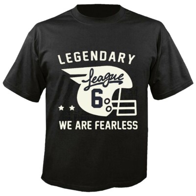 T-Shirt LEGENDARY LEAGUE WE ARE FEARLESS Fussball AMERICAN FOOTBALL TEAM COLLEGE