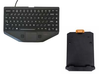 Havis PKG-KB-2001 Rugged Keyboard PACKAGE w/ Mount (Includes Emergency Key)