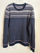Next Men  s Crewneck Lambswool Sweater L