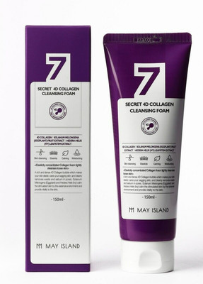 May Island 7 Days Secret 4D Kollagen Reinigungsschaum 150ml
