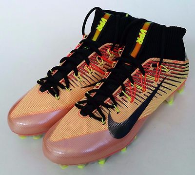 Nike Vapor Untouchable 2 CHMP Football Cleats Solar Flare 850591-708 Sz 15