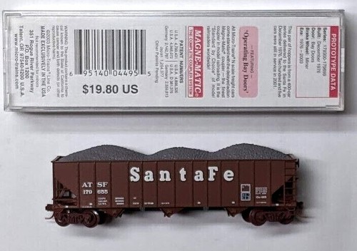MTL Micro-Trains 10120.1 Santa Fe ATSF 179655 3 bahías tolva | Zustand: New
